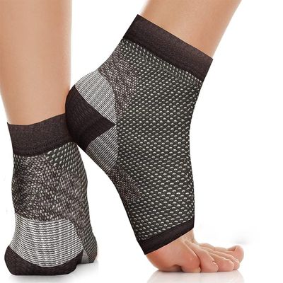 1 Pair Plantar Compression Socks Ankle Socks for Plantar Relief Arch Support Foot (Colour: B Size: L XXL) (A 3X)