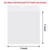 Self Sealing Cellophane Bags Self Adhesive,7x7 Inches Clear Resealable Large Cookie Bags for Gift Giving 200Pieces view 2