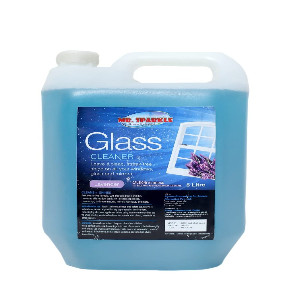 Enterprises Mr. Sparkle Glass and Window Cleaner | Lavender (5L)