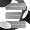 BALDCC 25 Pack 8 oz Disposable Paper Cups, Hot Coffee Cups, Paper Coffee Cup for Office and Kitchen Use, Beverage Cups for Party, Outdoor Campings, Friends Gathering and DIY Use (Black) view 3