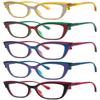 Eyekepper 5-pack Reading Glasses for Women Cat Eye Stylish Readers +3.75 view 1