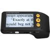 AALGO Digital Magnifier Portable Electronic Video Magnifier Reading Aids 3.5 Inch LCD Screen 2x-25x Zoom Foldable Handle,for Low Vision Students,Elderly in Reading,Newspapers,AV/TV Output,Black view 1