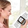 AALGO Digital Magnifier Portable Electronic Video Magnifier Reading Aids 3.5 Inch LCD Screen 2x-25x Zoom Foldable Handle,for Low Vision Students,Elderly in Reading,Newspapers,AV/TV Output,Black view 2