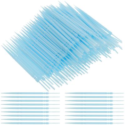 ARTIBETTER Food Grade Double-Ended Toothpicks with Soft Brush for Interdental Cleaning Disposable Teeth Sticks for Gentle Gum Care at Home 1100Pcs