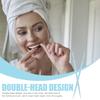 ARTIBETTER Food Grade Double-Ended Toothpicks with Soft Brush for Interdental Cleaning Disposable Teeth Sticks for Gentle Gum Care at Home 1100Pcs view 4
