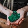 Apengshi Natural Malachite Crystal Stone 0.22-0.33lb Raw Malachite Stone Irregular Rough Malachite Mineral Specimen Original Shape Healing Crystal Gem Worry Relief Stress with Gift Box view 3