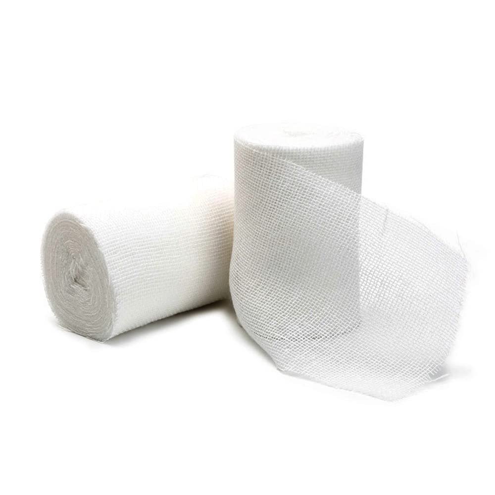 100% Cotton Gauze Rolls 6cm*6m Rolled Gauze Medical Tape Gauze Wrap - Breathable Gauze Bandage Rolls  2.36 X 236 Bandage Wrap for Wound Dressing 10 Rolls
