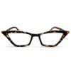 2SeeLife Premium Cat Eye Reading Glasses for Women  Narrow-Medium Fit, Sturdy Frame, Spring Hinges, Stylish Funky Readers, Brown Tortoise, +0.50 view 1