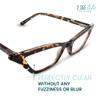 2SeeLife Premium Cat Eye Reading Glasses for Women  Narrow-Medium Fit, Sturdy Frame, Spring Hinges, Stylish Funky Readers, Brown Tortoise, +0.50 view 2