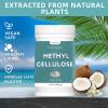 18 oz Methylcellulose Powder, Pure Methylcellulose Powder, Methylcellulose Suitable for Making Ice Cream, Cake, Yogurt, Candy and More view 2