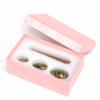 Drilled Yoni Eggs with Yoni Wands Set from Natural Women Kegel Exercise Ball,with Pink Box view 1