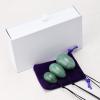 AOWNE Yoni Egg Rose Quartz Jade Eggs Ball Women Kegel Exercise Massage,with Gift Box,Moderate view 1