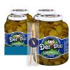 Del-Dixi - Lavinia Essentials Bundle: 4-Pack of Hamburger Slices 46 oz Glass Jar + 1 Utility Prop. view 1