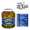 Del-Dixi - Lavinia Essentials Bundle: 4-Pack of Hamburger Slices 46 oz Glass Jar + 1 Utility Prop. view 2
