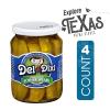 Del-Dixi - Lavinia Essentials Bundle: 4-Pack of Kosher Spears Dill Pickles Glass Jar 24 oz + 1 Utility Prop view 3