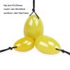 AOWNE Drilled Yoni Eggs Natural Jade Kegel Balls Women Kegel Exercise Ball Massage view 3