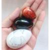 AOWNE Yoni Egg Massager Natural Howlite Stone Drilled Jade Eggs Ball for Women Kegel Exercise view 1