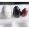 AOWNE Yoni Egg Massager Natural Howlite Stone Drilled Jade Eggs Ball for Women Kegel Exercise view 2
