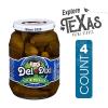 Del-Dixi - Lavinia Essentials Bundle: Pickles 4-Pack of Whole Sour Pickles in Glass Jar, 32 oz + 1 Utility Prop. view 3