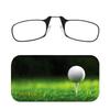 ThinOptics Universal Pod Case + Rectangular Reading Glasses, Tee Off, 54 mm + 2.5 view 1