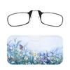 ThinOptics Universal Pod Case + Rectangular Reading Glasses, Wildflower Haze, 56 mm + 1 view 1