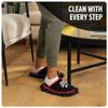 Dirt Devil Cleaning Slippers, Detachable and Washable Microfiber Dusting Shoes, For Hard Floors and Baseboards, Mop Slippers for Floor Cleaning and Dusting view 2