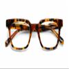 eyebobs In Cahoots Premium Reading Glasses for Women and Men | Square Average-Size Reading Glasses | Caramel Tortoise Front and Temples | 1.50 view 2