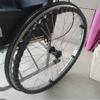 DIBAKO Wheelchair Replacement Wheel Assembly 20" 22" 24", Aluminum Alloy Wheelchair Rear Wheel, Non-Pneumatic Solid Tires, Wheelchair Wheels Replacement with Bearing (Color : 24inch, Size : 1PCS) view 4