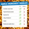 Momofuku Sweet & Spicy Ramen Noodles by David Chang, 5 Count (Pack of 1) Air-Dried Vegan Instant Noodles with Sauce view 3