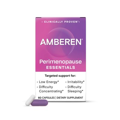 Amberen Perimenopause Supplement, Multi-Symptom Relief, 30 Day Supply