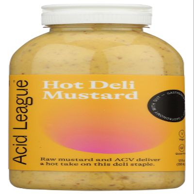 Acid League, Mustard Hot Deli, 12 Fl Oz