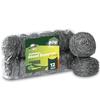 12 Pack Stainless Steel Scourers by Scrub It  Steel Wool Scrubber Pad Used for Dishes, Pots, Pans, and Ovens. Easy scouring for Tough Kitchen Cleaning. (X Large (80 gram)) view 1