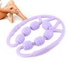 Dioche Cellulite Massage Roller, U Shape Point 7 Wheel Handheld Massage Roller Deep Tissue Massage Tool for Thigh Calves Leg Arms Relieve Muscle Soreness view 1