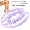 Dioche Cellulite Massage Roller, U Shape Point 7 Wheel Handheld Massage Roller Deep Tissue Massage Tool for Thigh Calves Leg Arms Relieve Muscle Soreness view 2