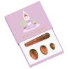 AOWNE Undrilled Yoni Egg Set Yoni Wand 100% Natural Kegel Exercise Massage Yoni Wand Crystal Ball,Eggs-Wand with Box view 1