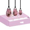 AOWNE Rhodonite Yoni Egg Massage Ball Yoni Wand for Women Kegel Exercise Natural Jade Stone Massage Ball,Drilled Egg with Box view 1