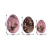 AOWNE Rhodonite Yoni Egg Massage Ball Yoni Wand for Women Kegel Exercise Natural Jade Stone Massage Ball,Drilled Egg with Box view 4