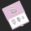 Natural Rock Quartz Yoni Eggs Set Kegel Exercise Ball Drilled Jade Eggs White Crystal Yoni Wand Undrilled Stone Eggs,Undrill Egg with Box view 1