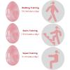 AOWNE Rose Quartz Yoni Egg Set Natural Jade Eggs Women Kegel Exerciser Ball Massage Yoni Wand Jade Massager,Red Jasper view 3