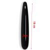 18CM Natural Black Obsidian Yoni Wands Gemstone Crafts Wand Massage Stone Ornament Jade Wand,Small view 2