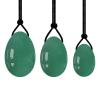 Drilled Yoni Egg Set Natural Rose Quartz Jade Eggs for Kegel Exercise Exercise Crystal Ball,Aventurine Eggs view 1