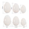 AOWNE Natural White Jade Yoni Egg Set Kegel Jade Eggs Jade Egg Kegel Exerciser Yoni Massage Ball,Undrilled Eggs view 2