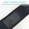 Insulin Pump Belt with Mesh Pouch for Easy Viewing Breathable Diabetic Pump Holder Adjustable Insulin Pump Waist Band Accessories Epipen Glucose Monitor Supplies Men Women Adult, Medium view 2