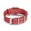 BAIYI HOPE Personalized Rose Gold Medical Alert Bracelet for Women Free Engraving Red Nylon Sport Medical Emergency ID Wristbands for Seniors, 6-9inch view 3