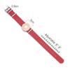 BAIYI HOPE Personalized Rose Gold Medical Alert Bracelet for Women Free Engraving Red Nylon Sport Medical Emergency ID Wristbands for Seniors, 6-9inch view 4