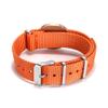 BAIYI HOPE Customizable Medical Alert ID Bracelet for Women Rose Gold Tag whit Orange Nylon Medical Health Emergency Wristbands 6 to 9 inch view 3