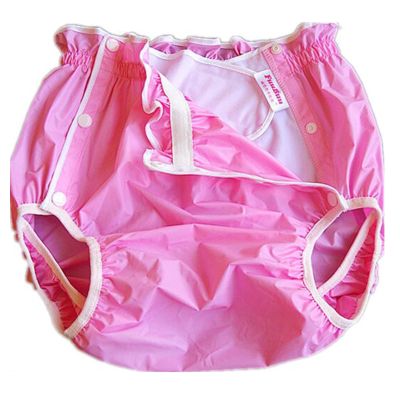 Adult Incontinence Plastic Pants Adult Incontinence Pants Plastic Diapers Reusable Elderly Soft Side Adult Men and Women Suitable