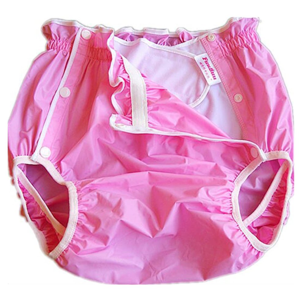 Adult Incontinence Plastic Pants Adult Incontinence Pants Plastic Diapers Reusable Elderly Soft Side Adult Men and Women Suitable