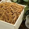 Balsa Circle Natural 8 oz Crinkle Cut Kraft Paper Shreds Basket Gift Box Filler Wedding Party Events Reception Decorations Supplies view 2
