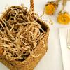 Balsa Circle Natural 8 oz Crinkle Cut Kraft Paper Shreds Basket Gift Box Filler Wedding Party Events Reception Decorations Supplies view 3